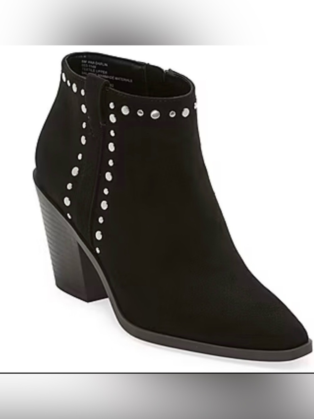 a.n.a Womens Darlin Stacked Heel Booties